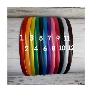 10mm wide Headbands (3/8 inch)