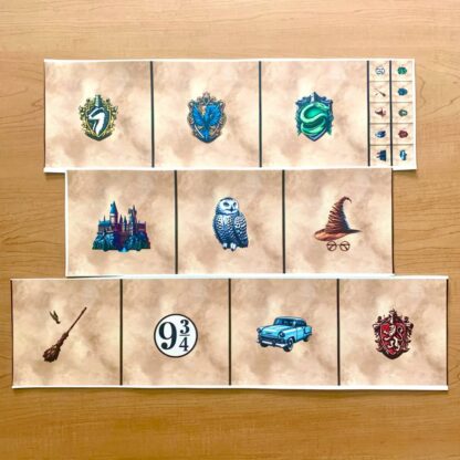 Harry Castle Set of 10 Purse Panels for 4x4 Hoop
